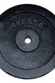 Avessa 15 kg Siyah Plaka Ağırlık Bar Plakası