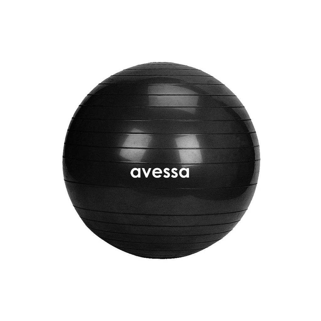 Avessa 65 Cm Pilates Topu Poşet Ambalaj BPT-65 Siyah