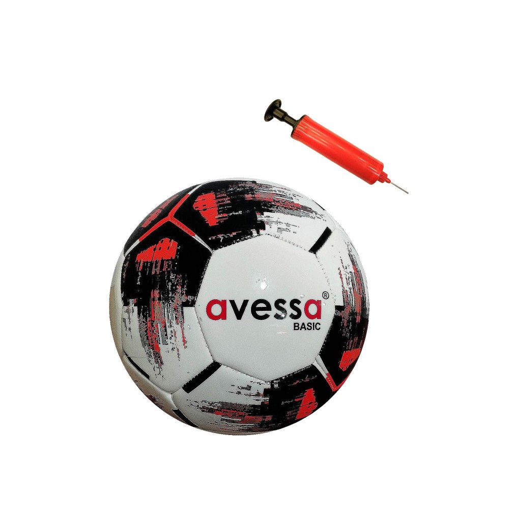 Avessa Basic Futbol Topu Kırmızı no5 Pompalı