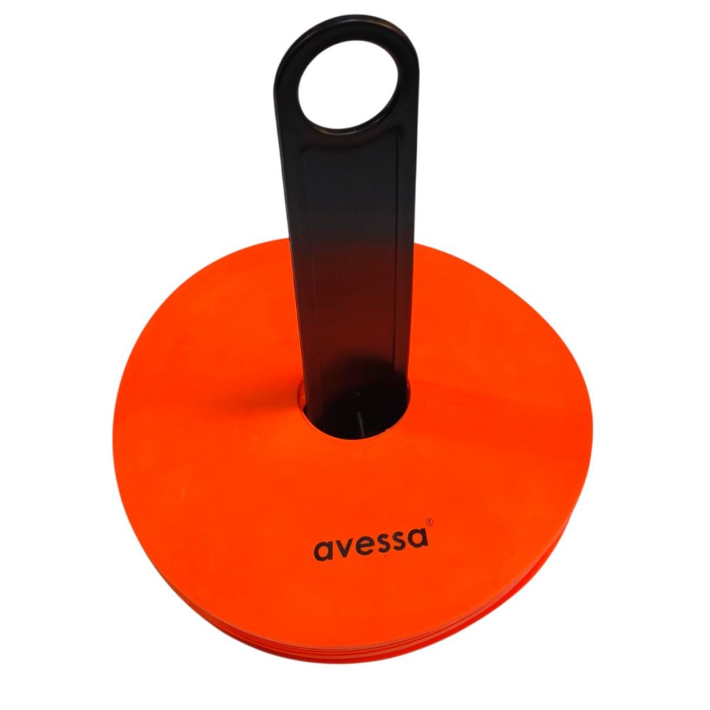 Avessa Cnk-87 Kauçuk Antrenman Çanağı Seti 10lu Turuncu