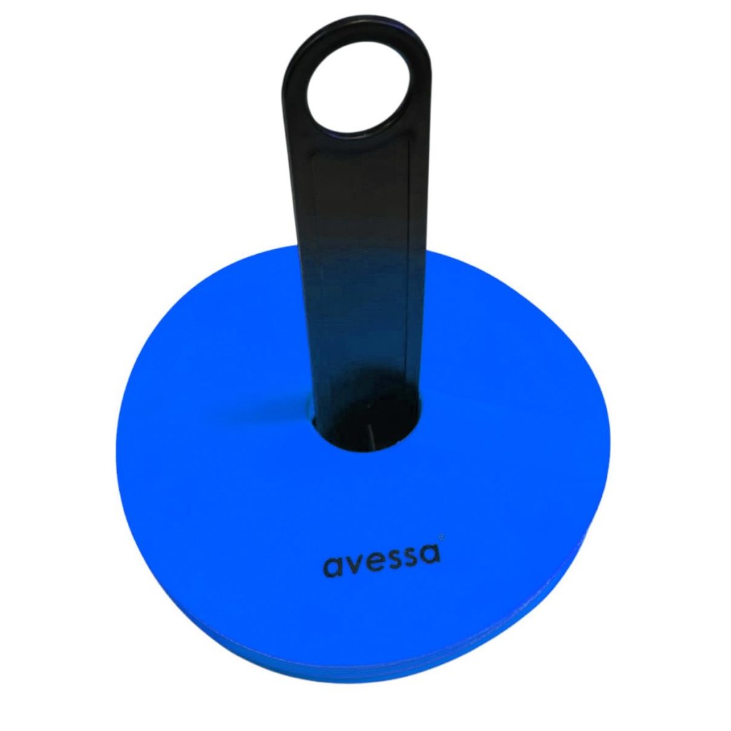 Avessa Cnk-89 Kauçuk Antrenman Çanağı 10lu Mavi
