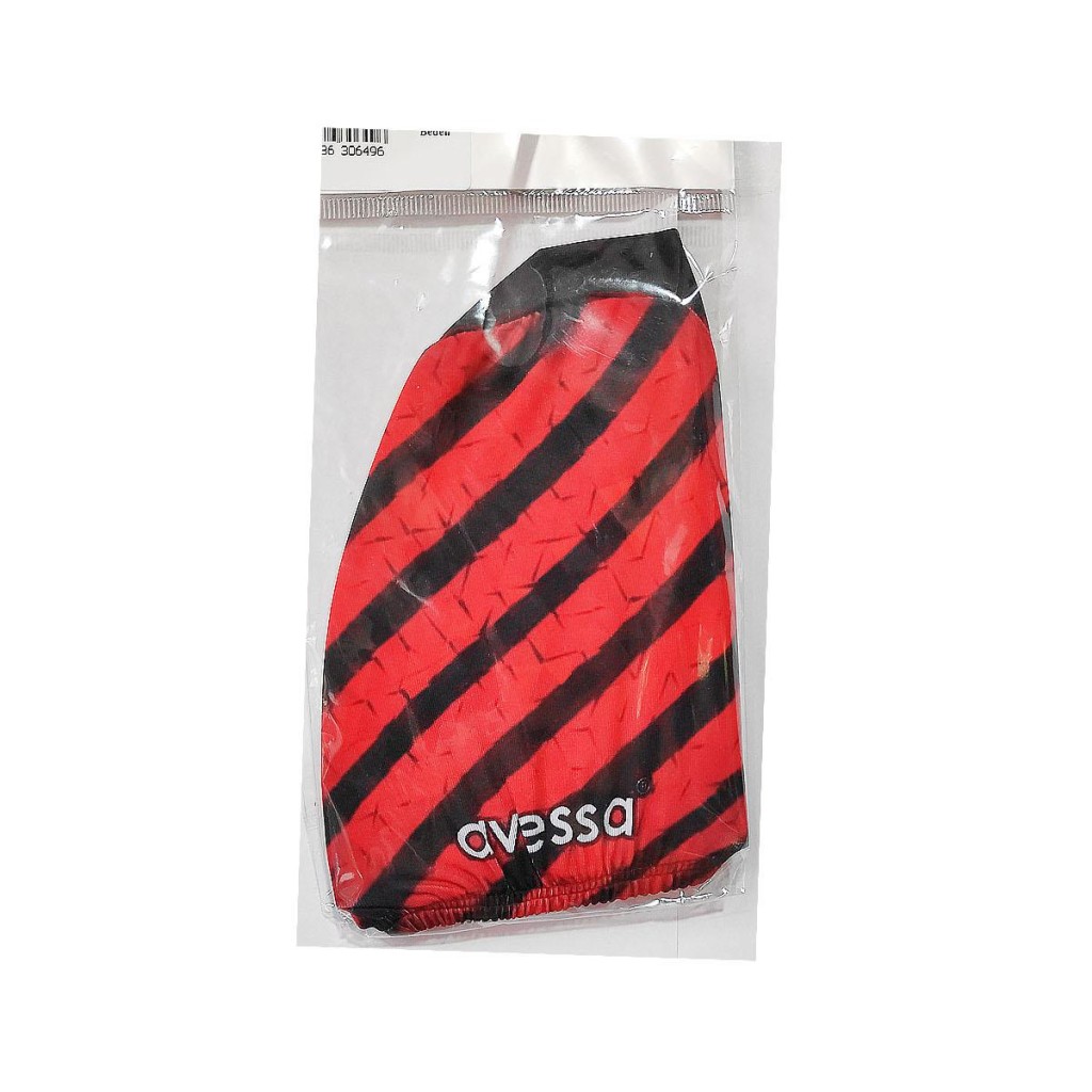 Avessa Dijital Baskılı Kırmızı-Siyah Desenli Bez Bone BB10-2