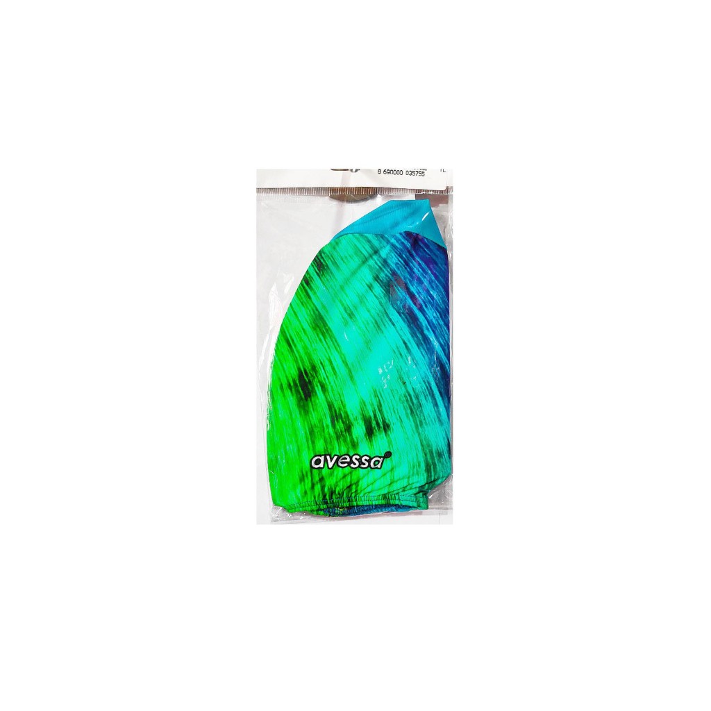 Avessa Dijital Baskılı Yeşil Desenli Bez Bone BB10-1