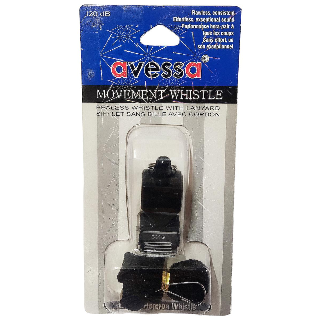 Avessa Dk-10 İpli Düdük Siyah 120 Db