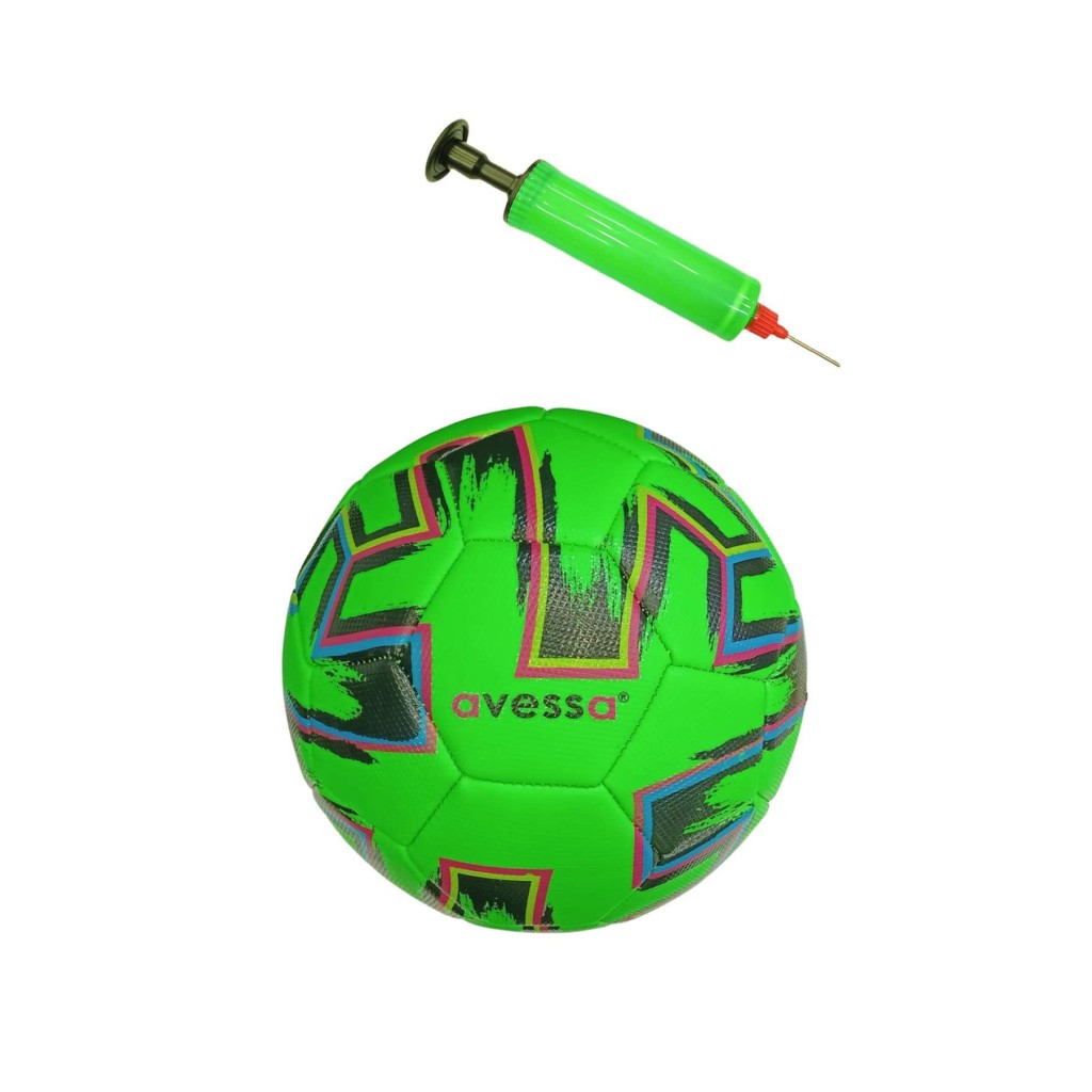 Avessa Ft-300-103 Futbol Topu No5 Yeşil Pompalı
