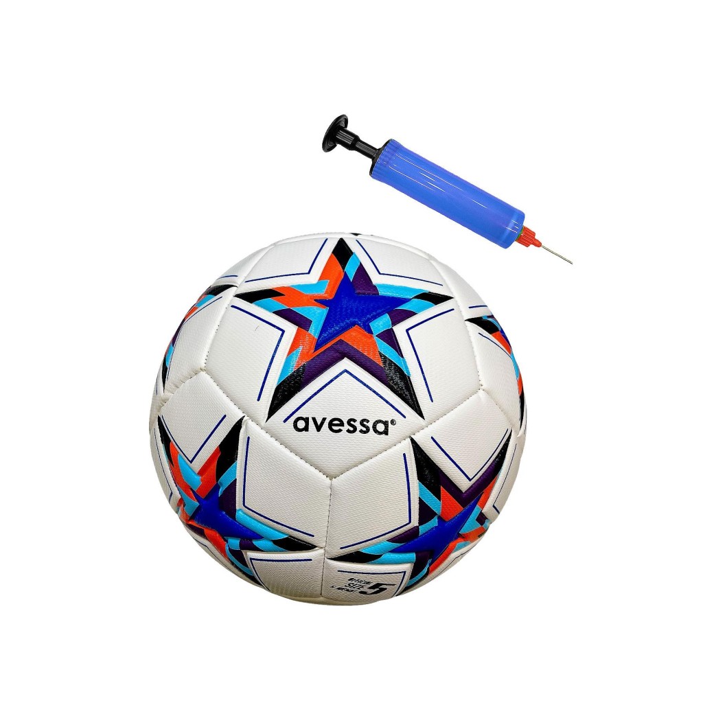 Avessa FT800-110MB Futbol Topu Mavi-Beyaz 4 Astar