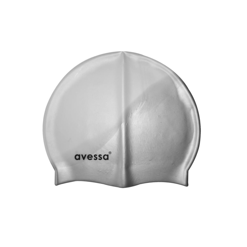 Avessa Gökkuşağı Silikon Bone Gri-Beyaz MC501