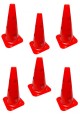 Avessa Hn-38-1 Delikli Antrenman Hunisi 38 Cm Kırmızı 6lı
