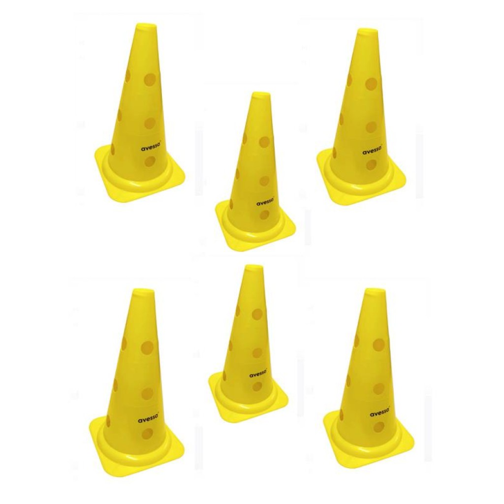 Avessa Hn-38-5 Delikli Antrenman Hunisi 38 Cm Sarı 6lı