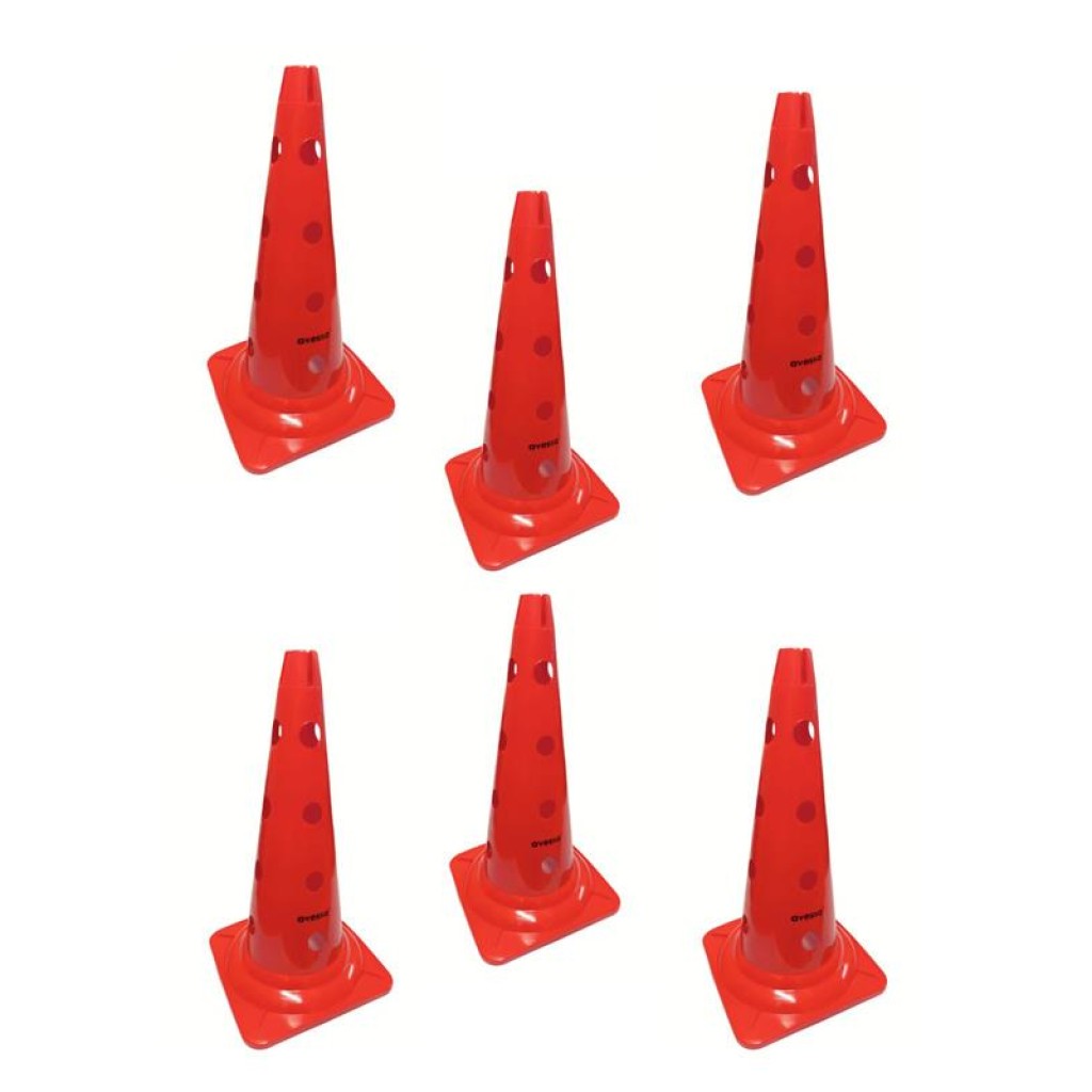 Avessa Hn-52-1 Delikli Antrenman Hunisi 52 Cm Kırmızı 6lı