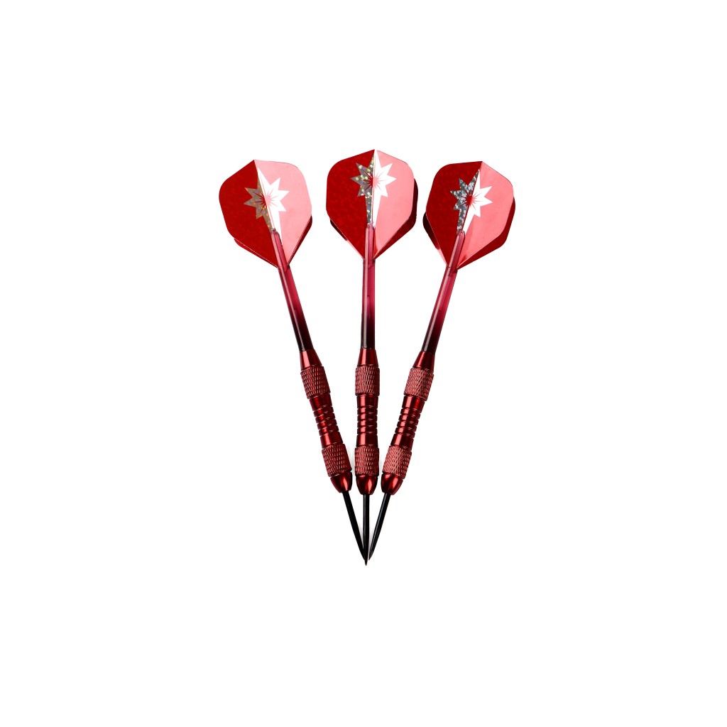 Avessa Ok-300 Profesyonel Çelik 20Gr Dart Oku Kırmızı 3lü