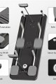 Avessa Reformer-100 Pilates Reformer Seti Siyah