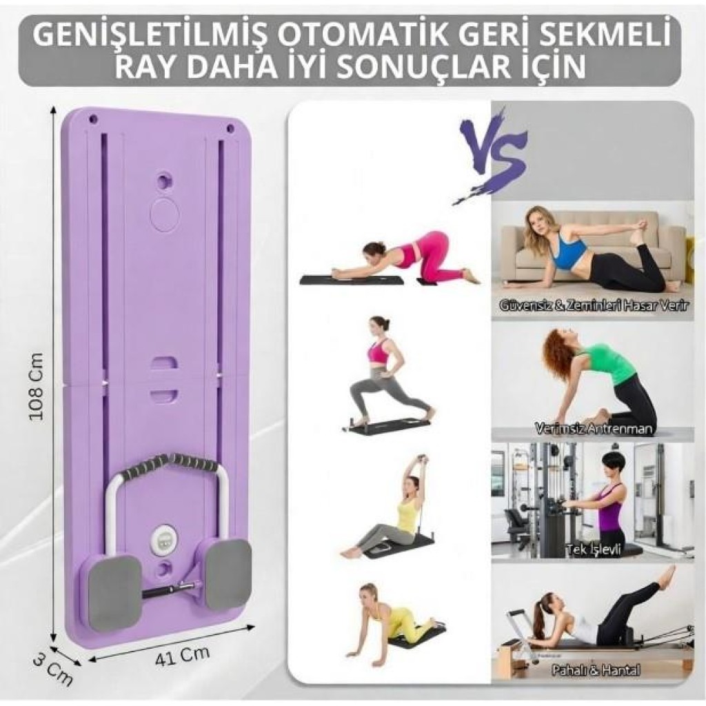 Avessa Reformer-200 Pilates Reformer Seti Mor