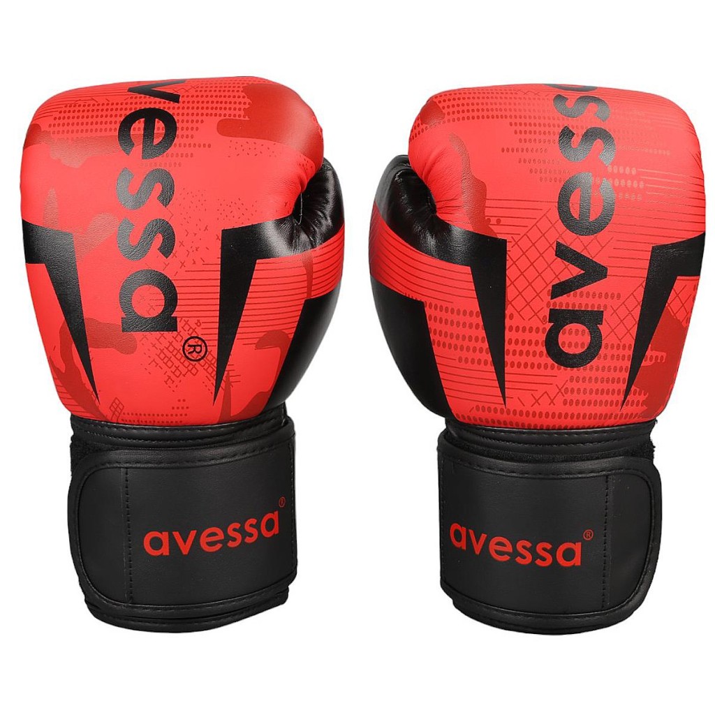 Avessa Ring-308 Boks Eldiveni Kırmızı 8 Oz