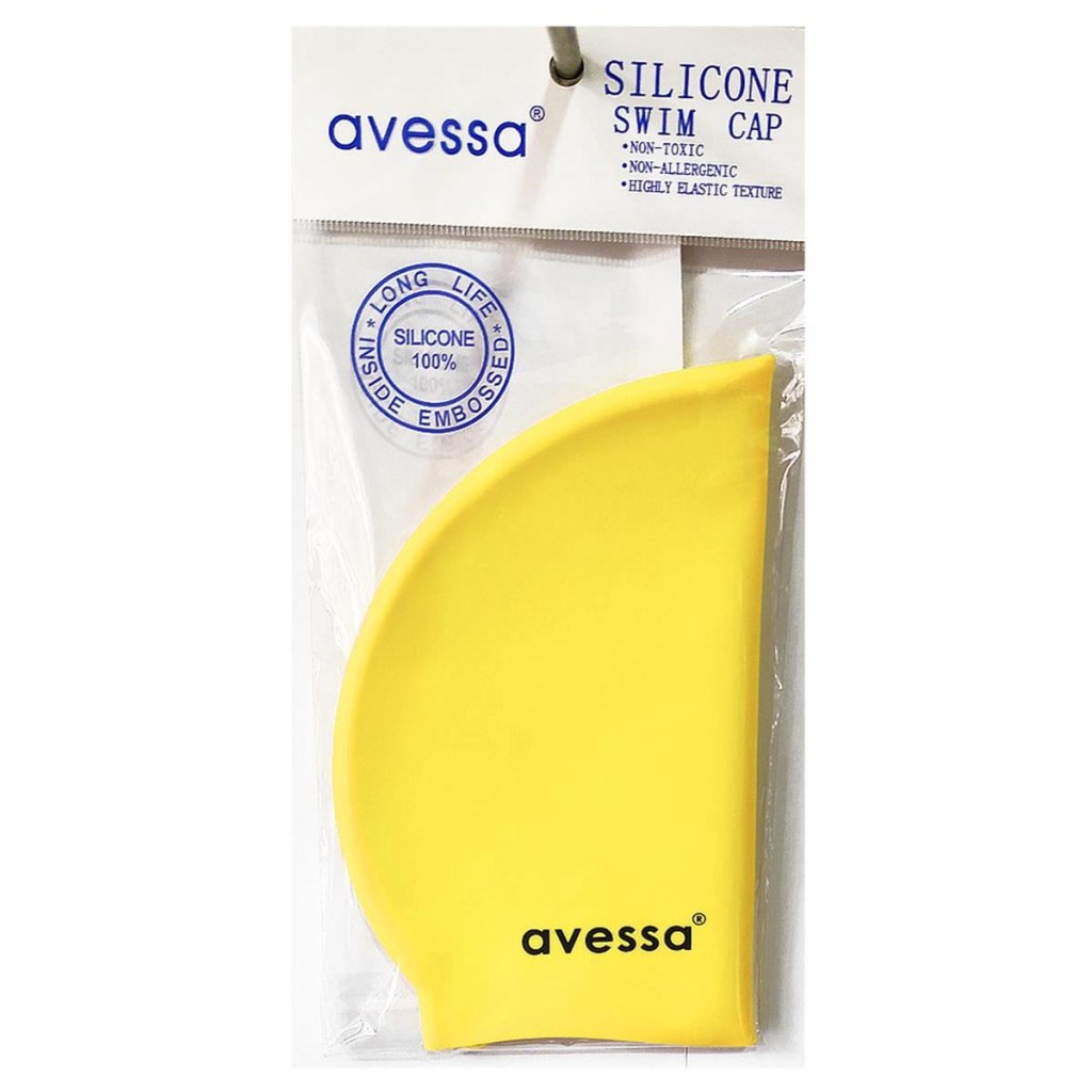 Avessa Silikon Bone Sarı Havuz Bonesi SC807