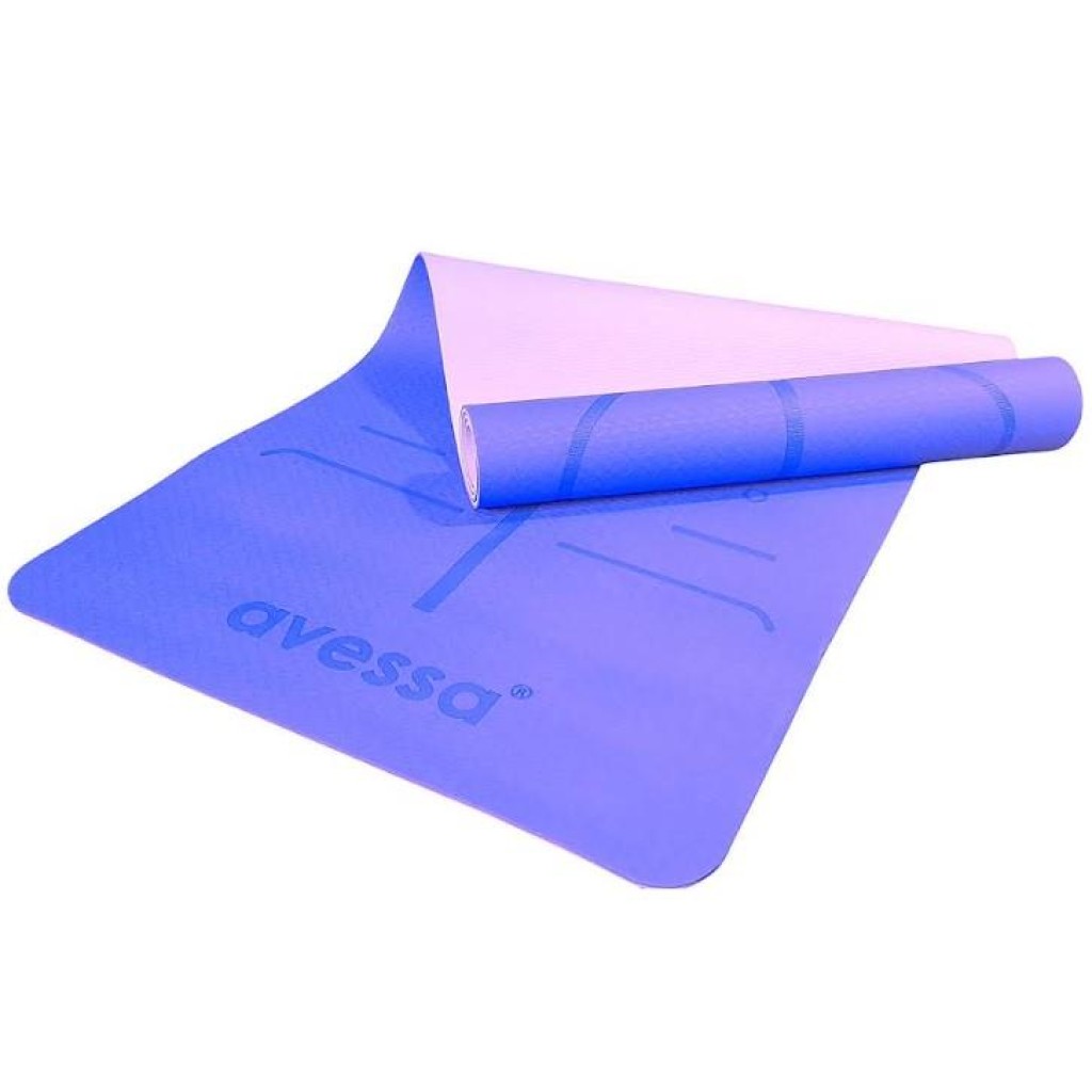 Avessa Tpe-50 Çift Renk Tpe Pilates Minderi Mor