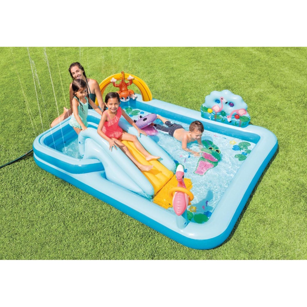 Intex 57161 Vahşi Hayat Oyun Havuzu 244x198cm