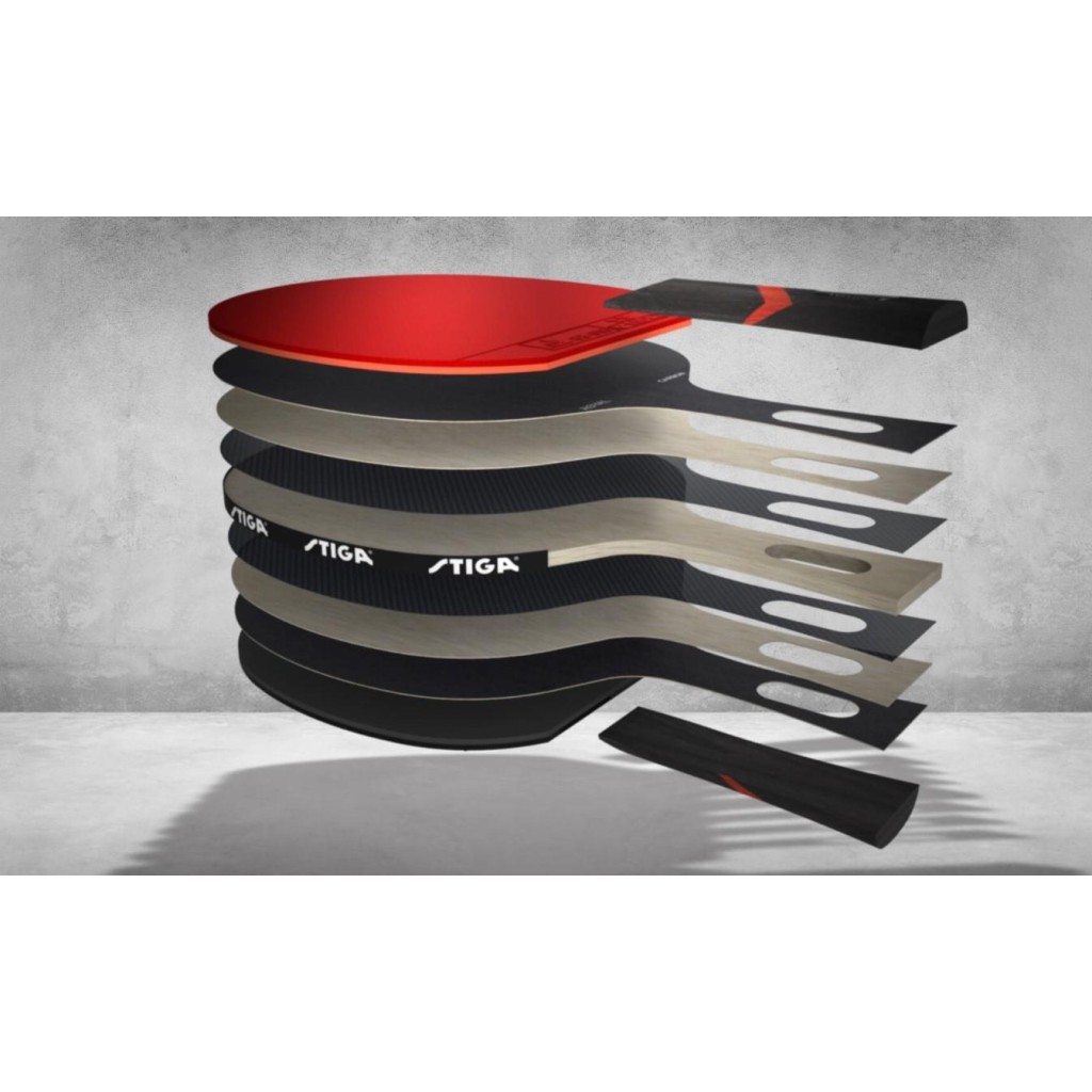 Stiga Bat Royal 5 Star Carbon Masa Tenisi Raketi 1215-2818-01