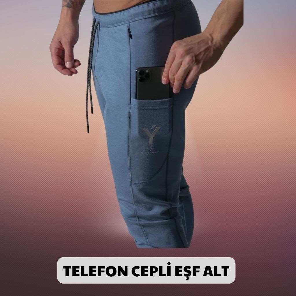 Telefon Cepli Eşofman Altı